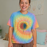 Sunflower Premium Tie-dye Unisex Shirt