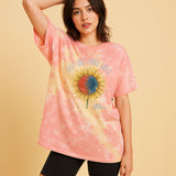 Sunflower Premium Tie-dye Unisex Shirt