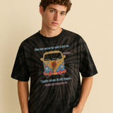 The bus came by Premium Tie-dye Unisex Shirt