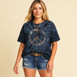 Hippie Bloom Premium Tie-dye Unisex Shirt