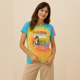 Groovy Dog Mom Premium Tie-dye Unisex Shirt