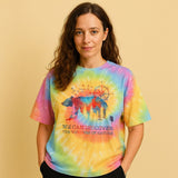 Grateful to Wander Premium Tie-dye Unisex Shirt