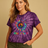 Hippie Soul Bloom Premium Tie-dye Unisex Shirt