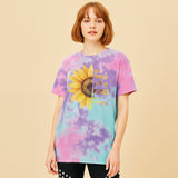 Be a Sunflower Premium Tie-dye Unisex Shirt