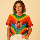 Not Just an Old Lady Premium Tie-dye Unisex Shirt