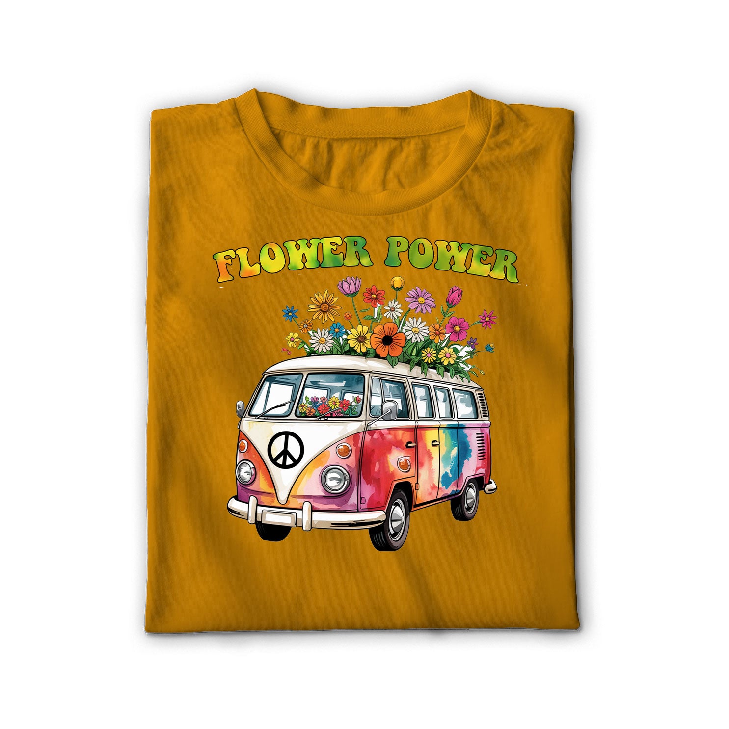 Flower Power Van Unisex Shirt