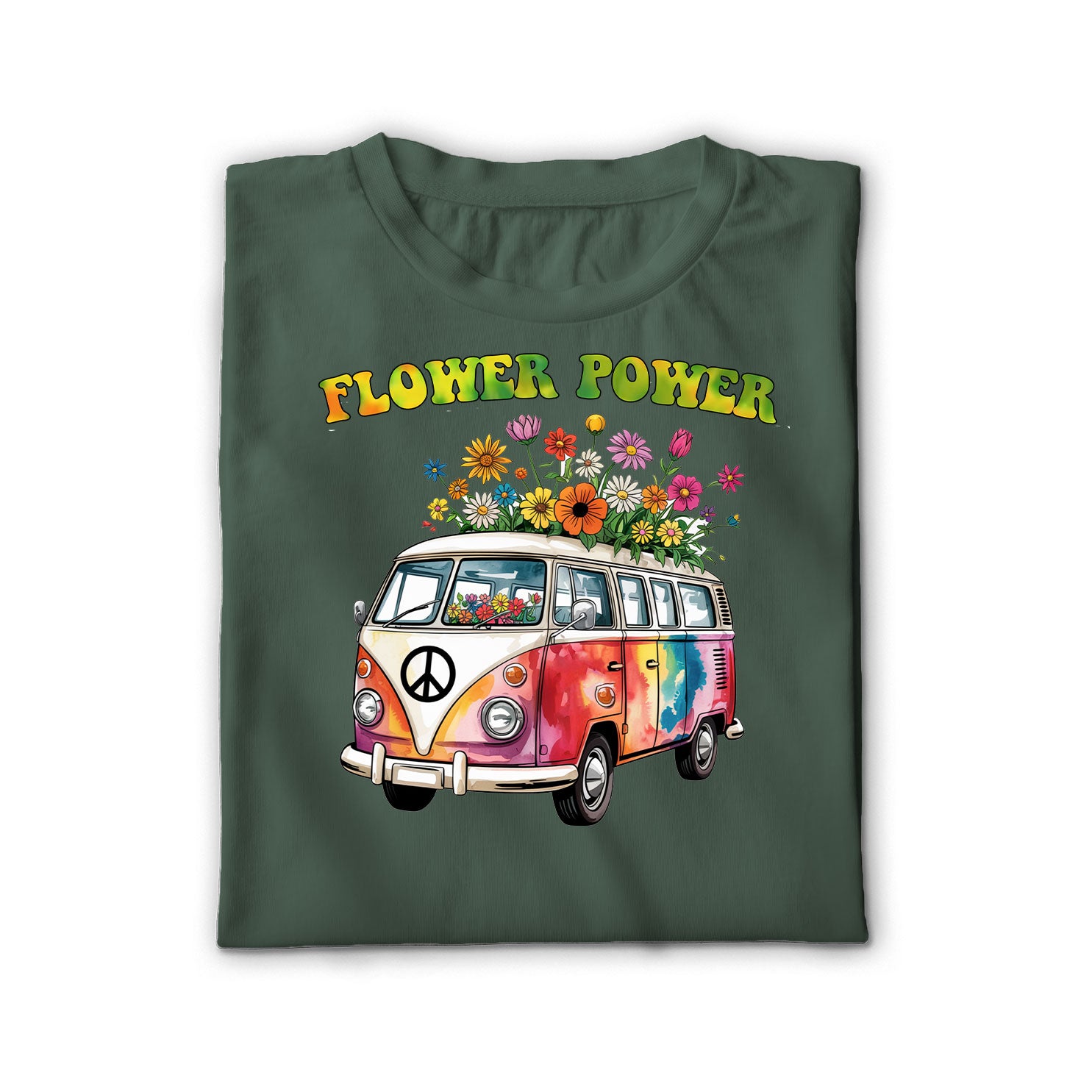 Flower Power Van Unisex Shirt