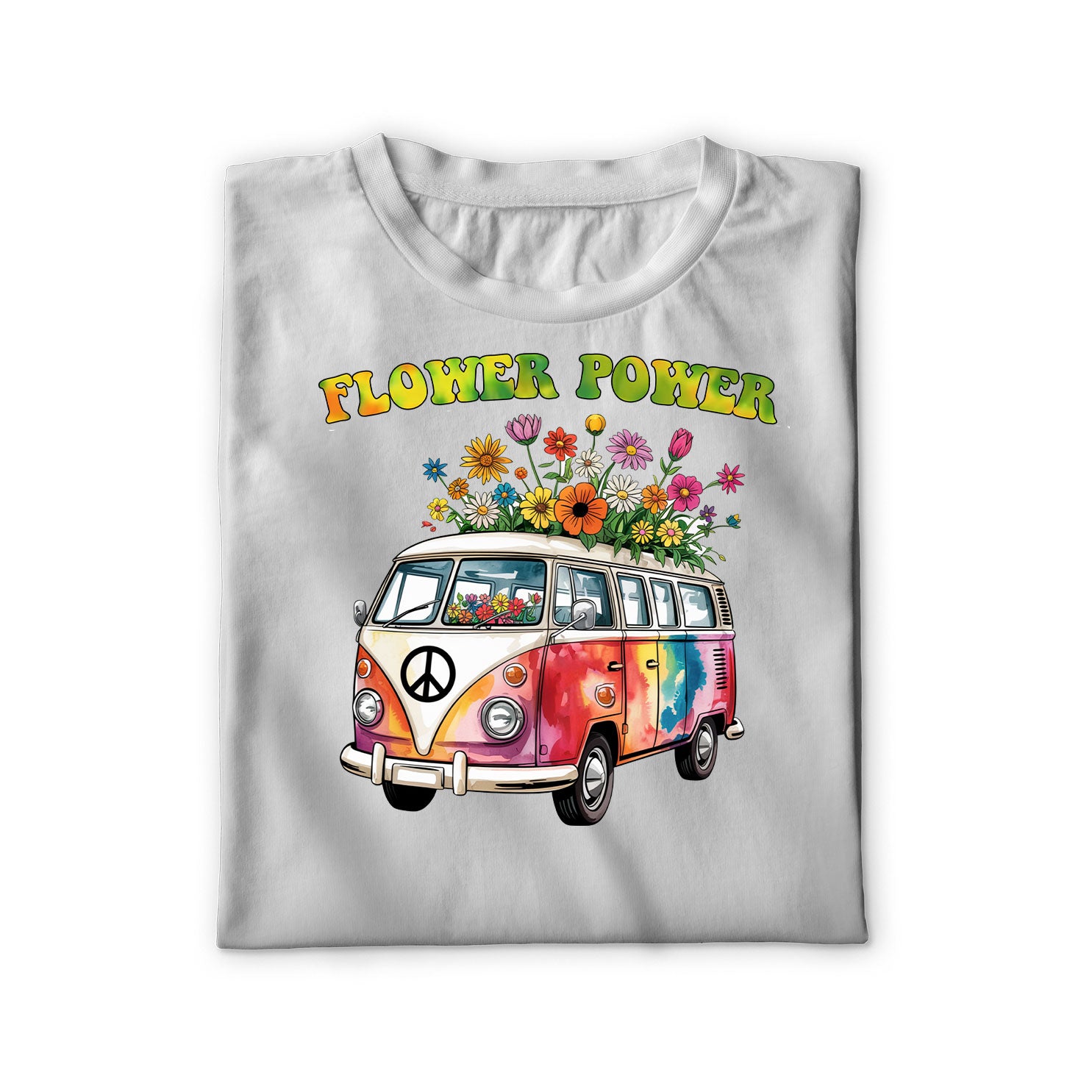 Flower Power Van Unisex Shirt