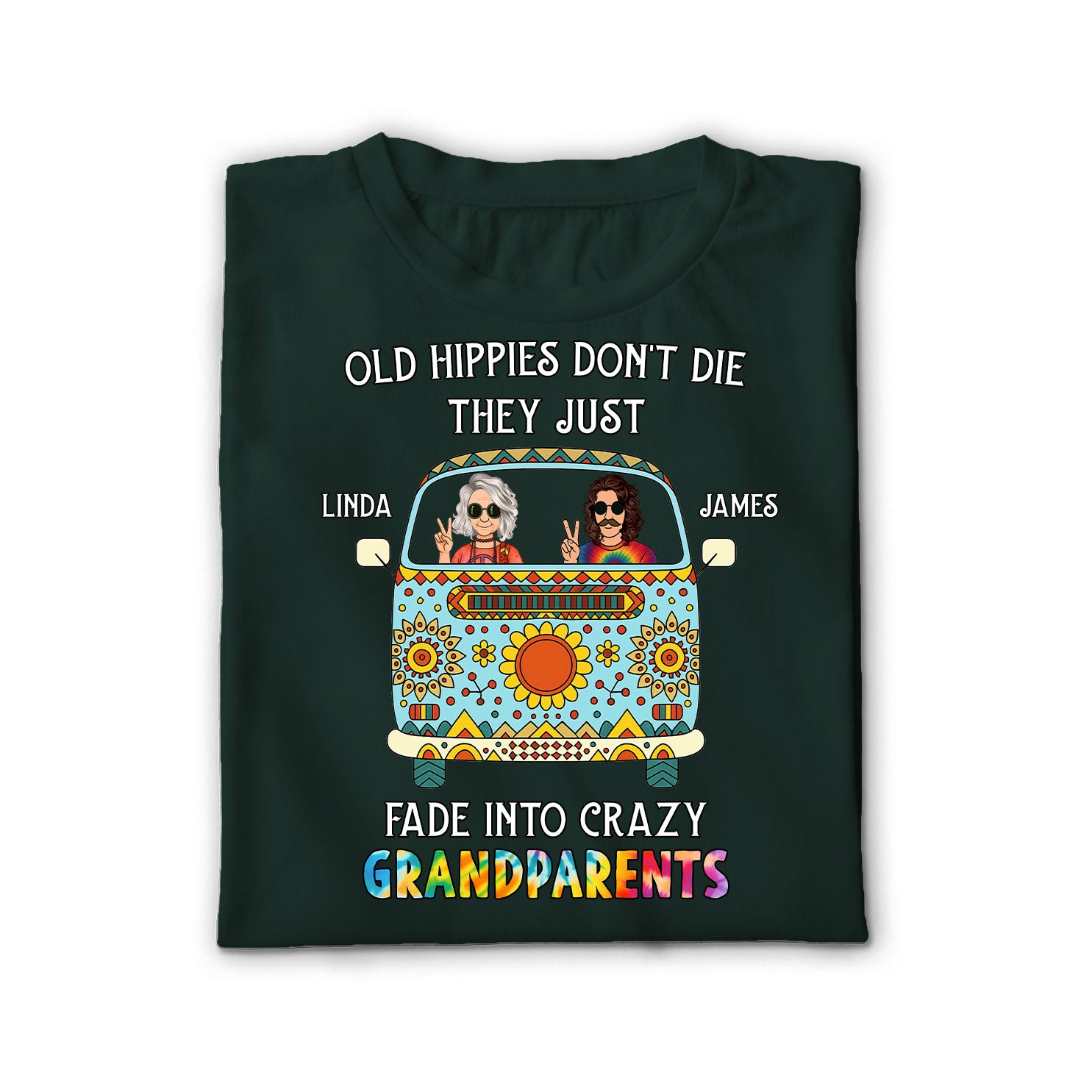 Groovy Grandparents Unisex Shirt