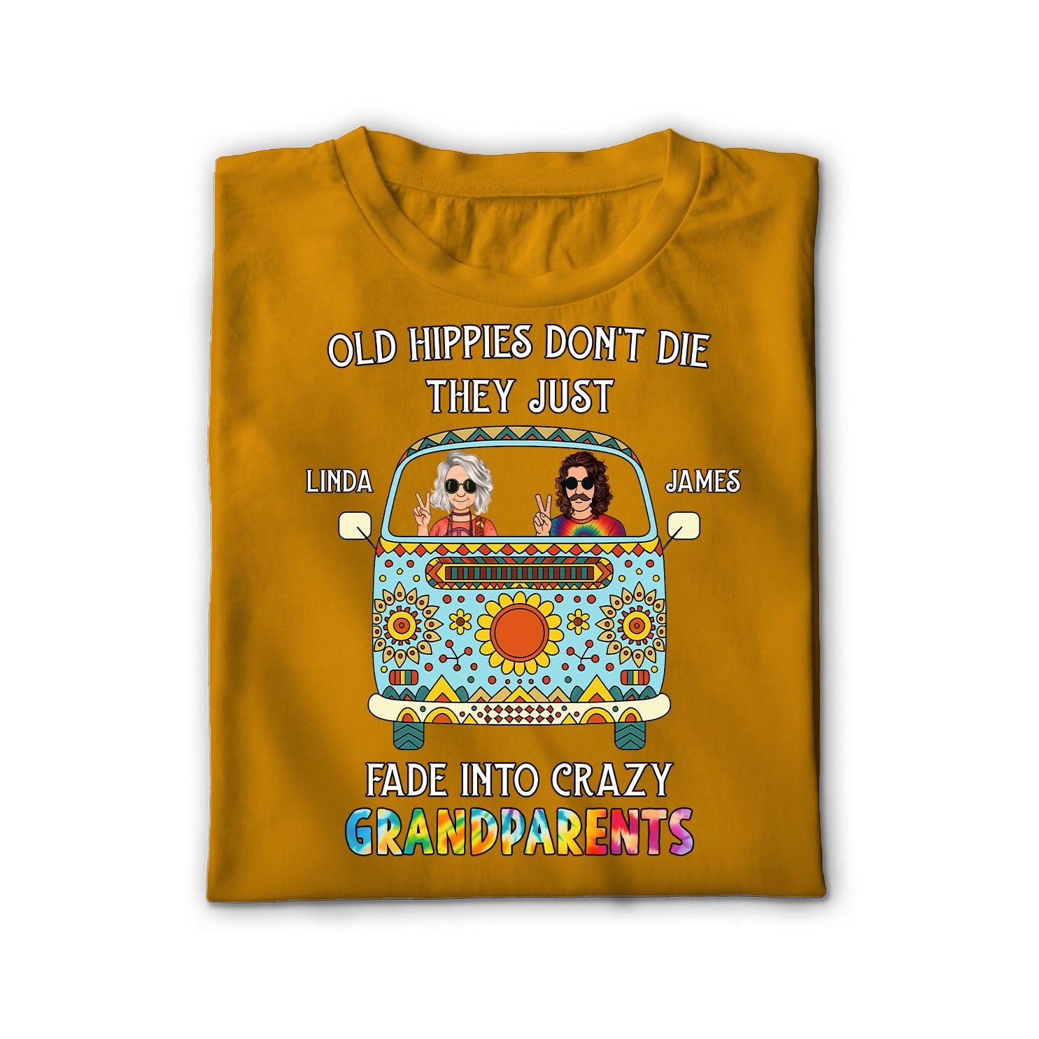Groovy Grandparents Unisex Shirt