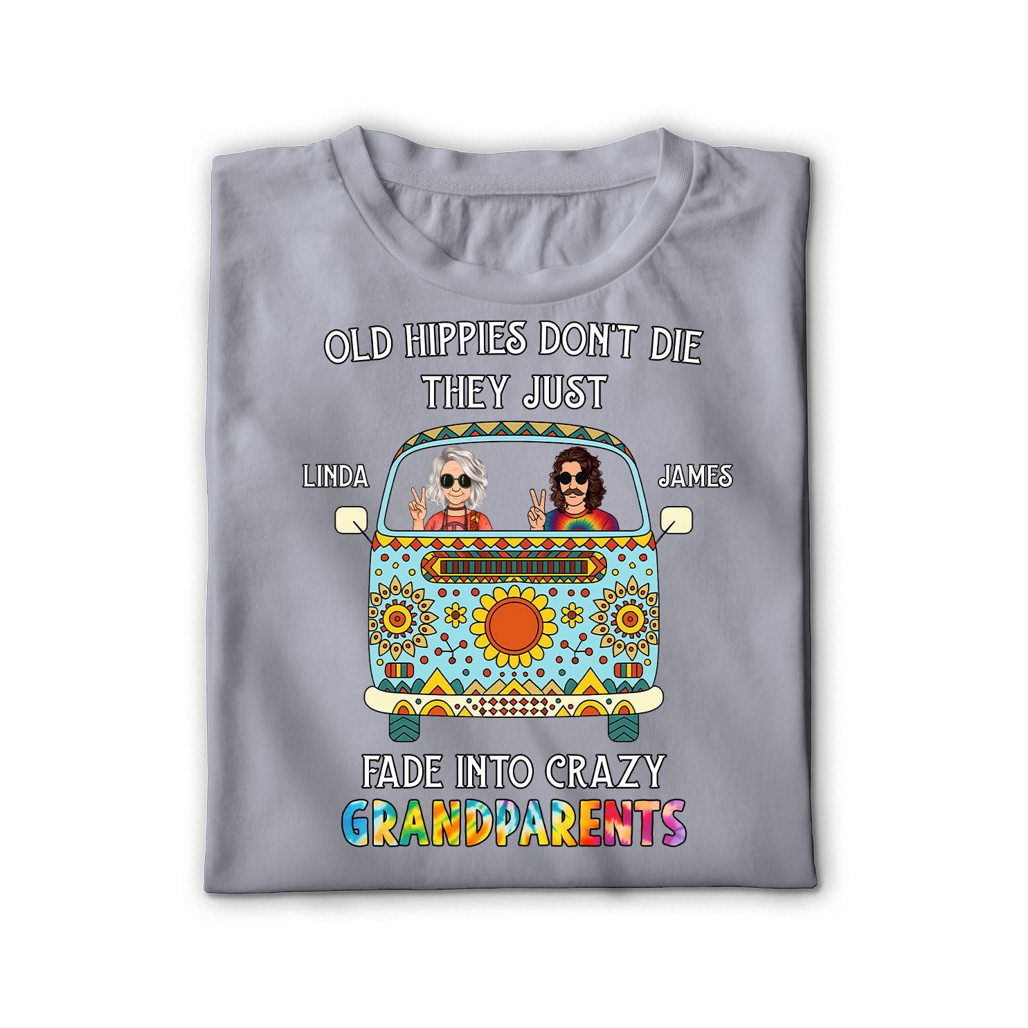 Groovy Grandparents Unisex Shirt