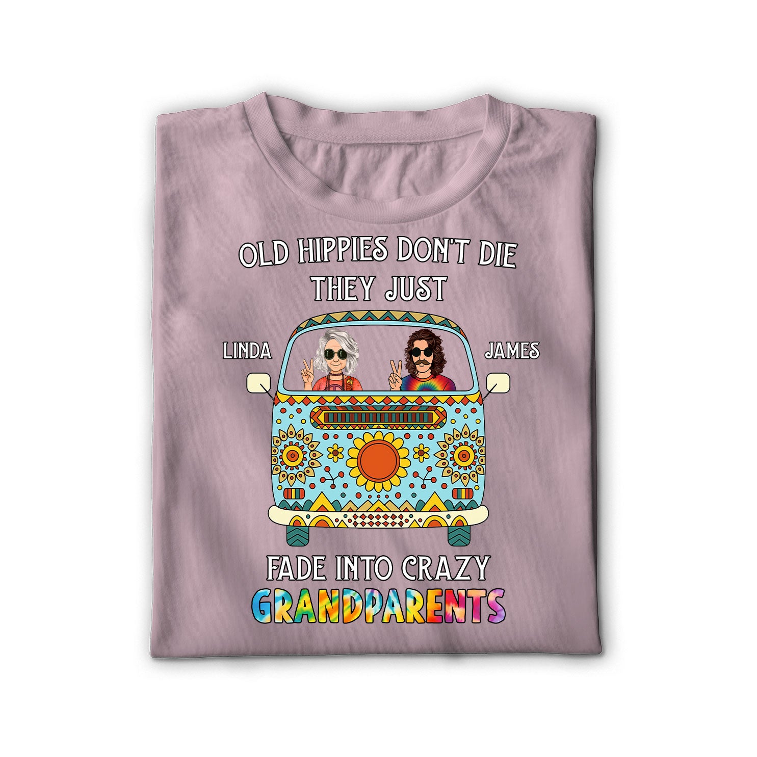 Groovy Grandparents Unisex Shirt