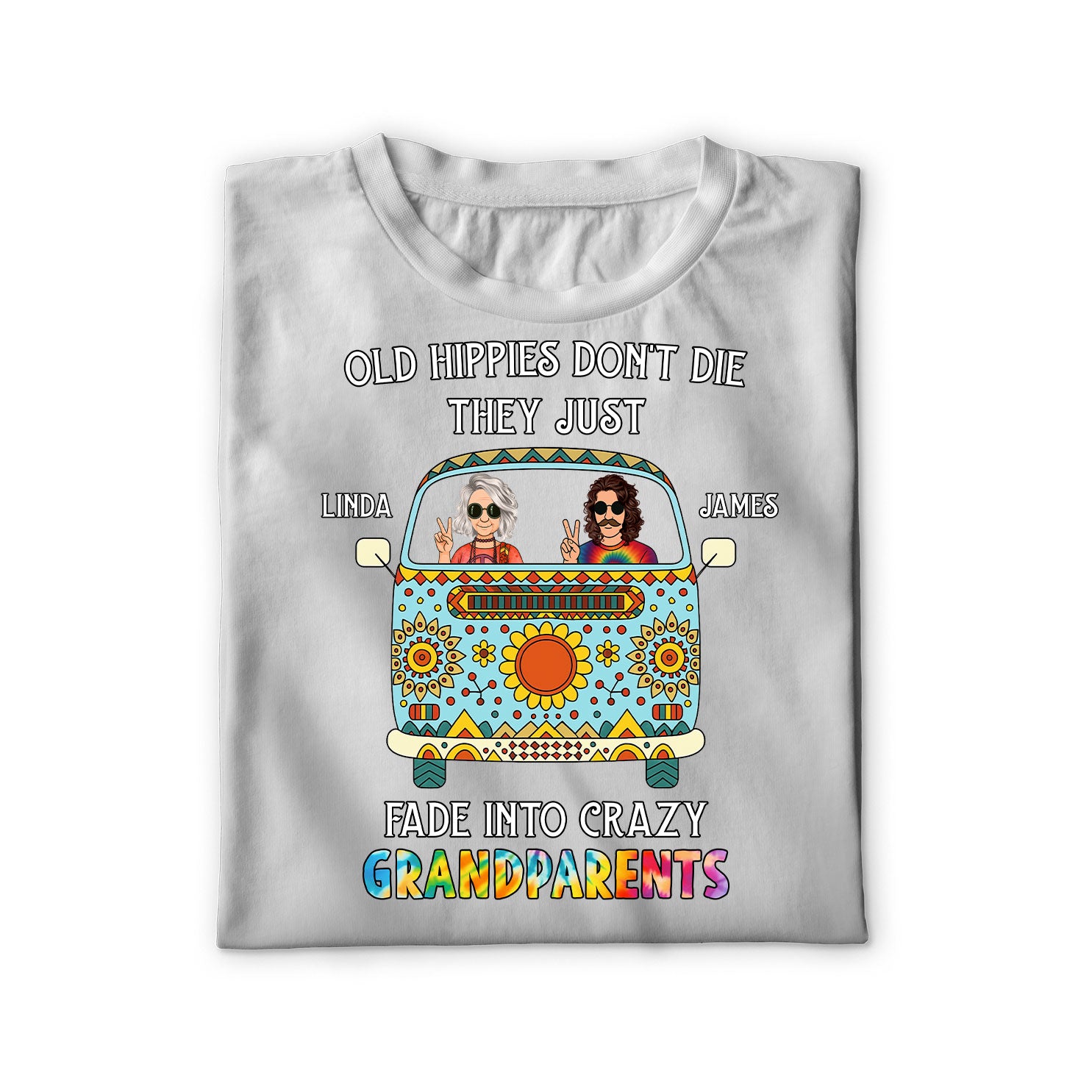 Groovy Grandparents Unisex Shirt