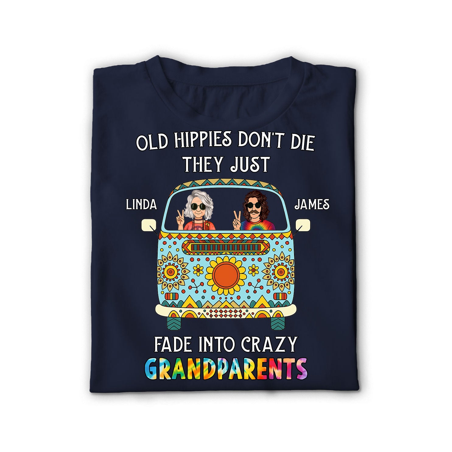 Groovy Grandparents Unisex Shirt