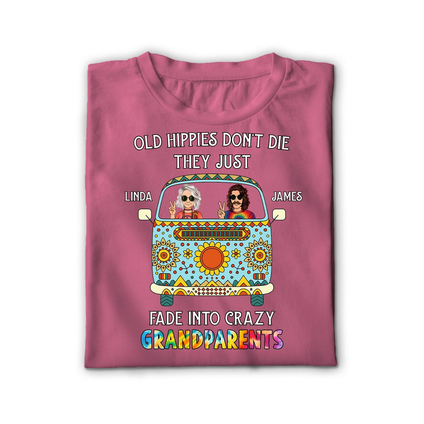 Groovy Grandparents Unisex Shirt