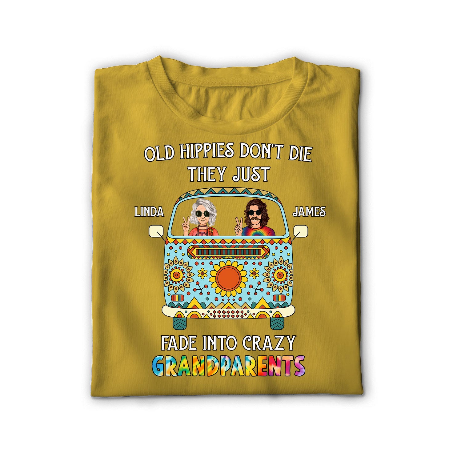 Groovy Grandparents Unisex Shirt