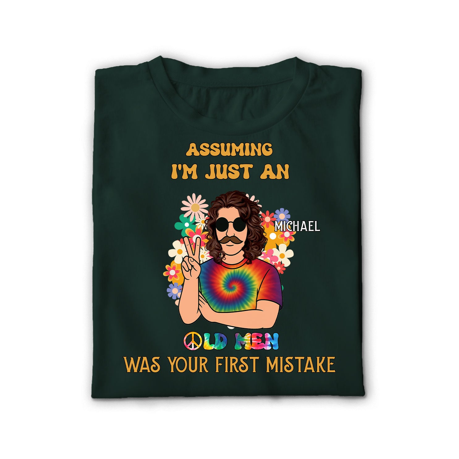 Groovy Old Man Energy Unisex Shirt