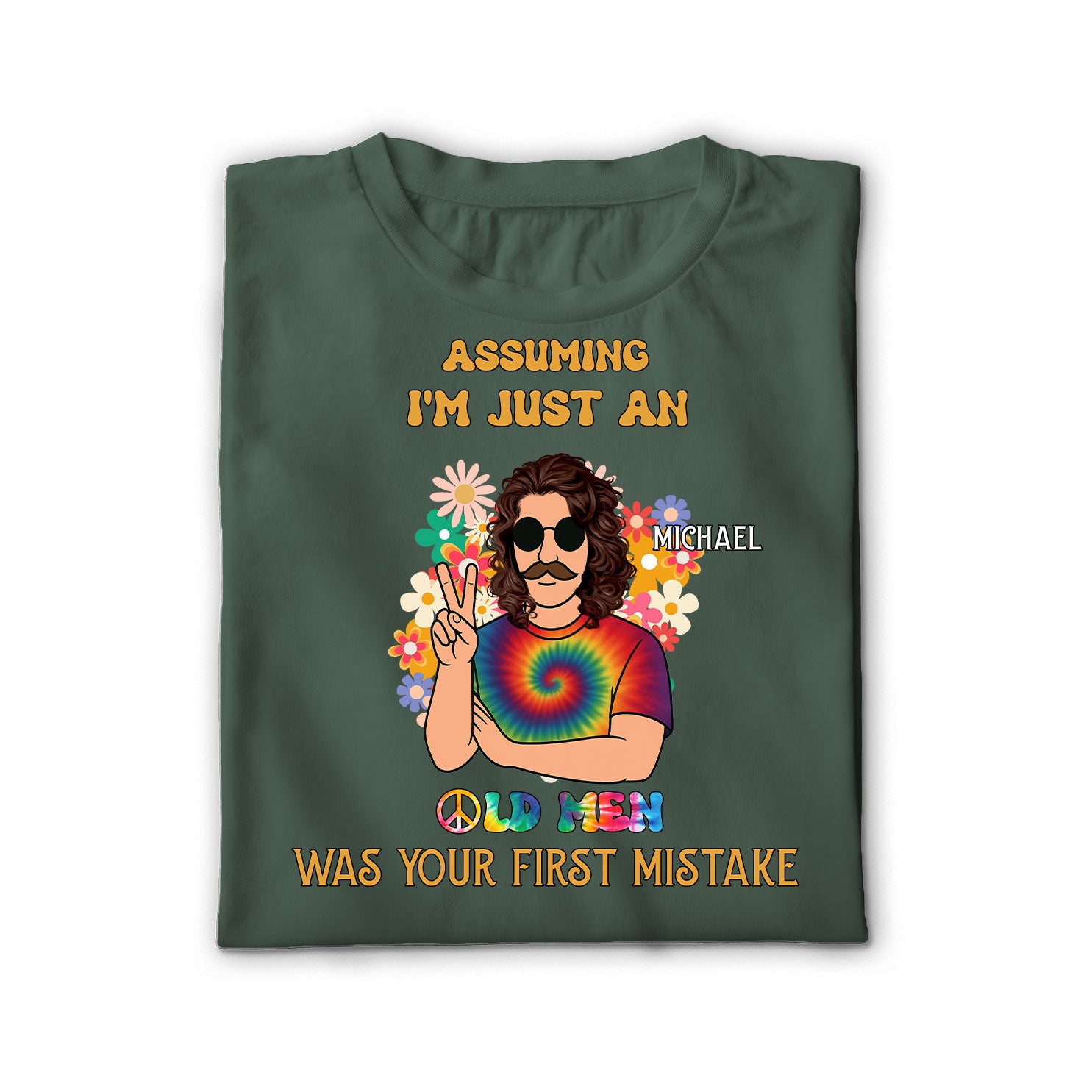 Groovy Old Man Energy Unisex Shirt