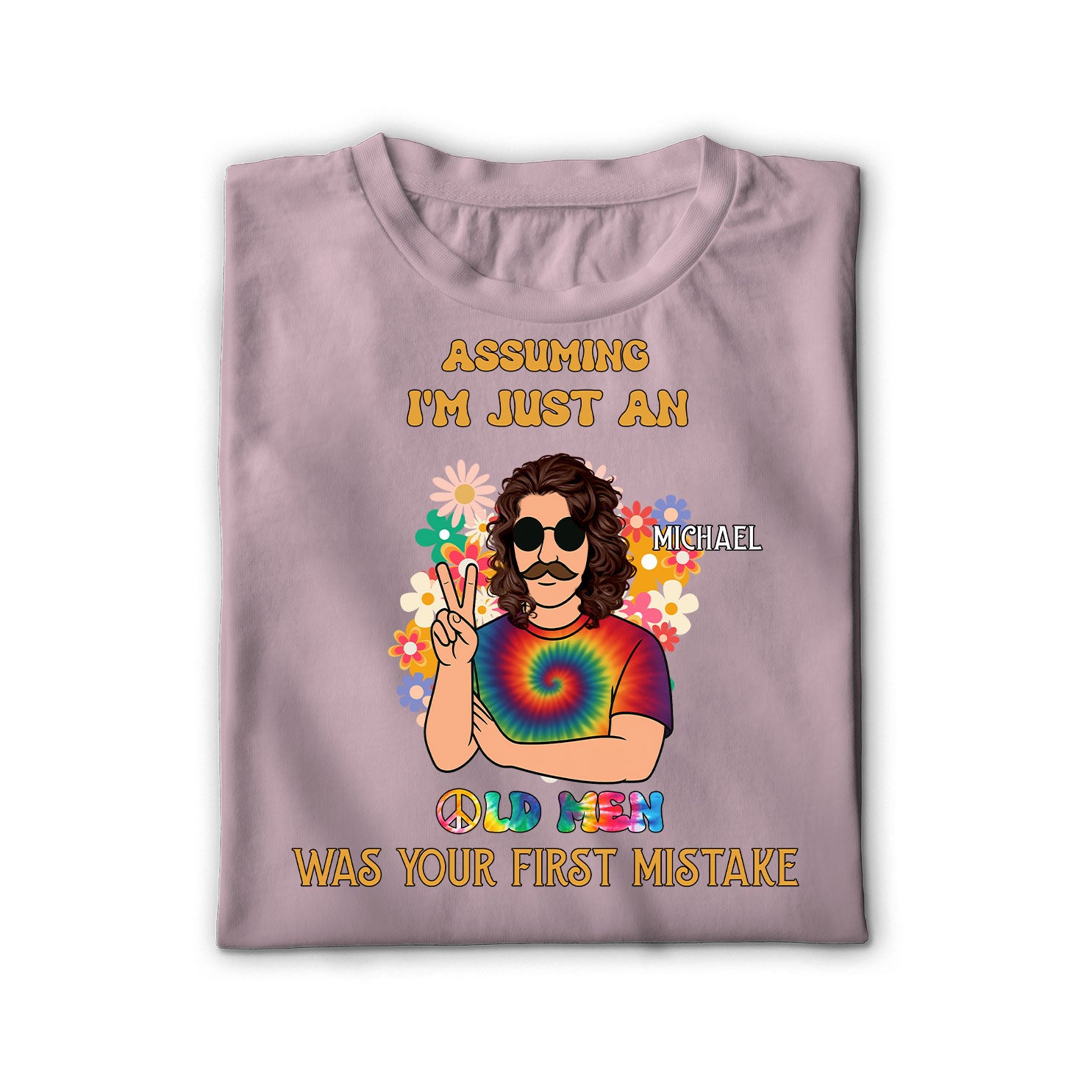 Groovy Old Man Energy Unisex Shirt