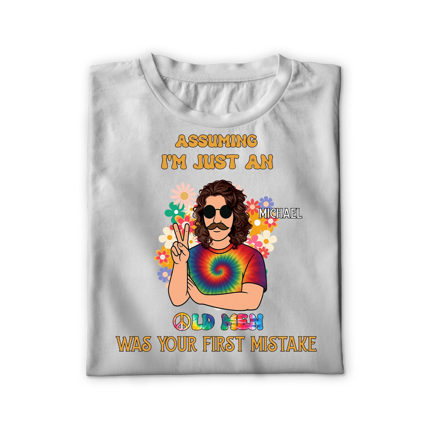 Groovy Old Man Energy Unisex Shirt