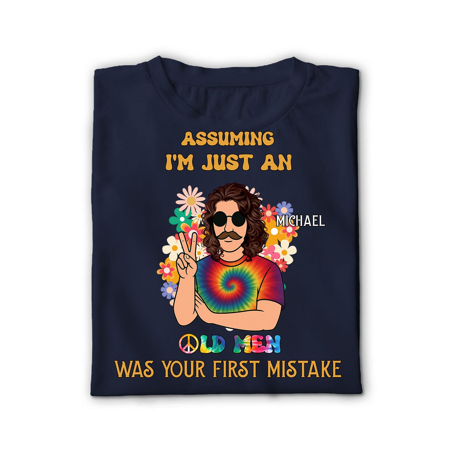 Groovy Old Man Energy Unisex Shirt