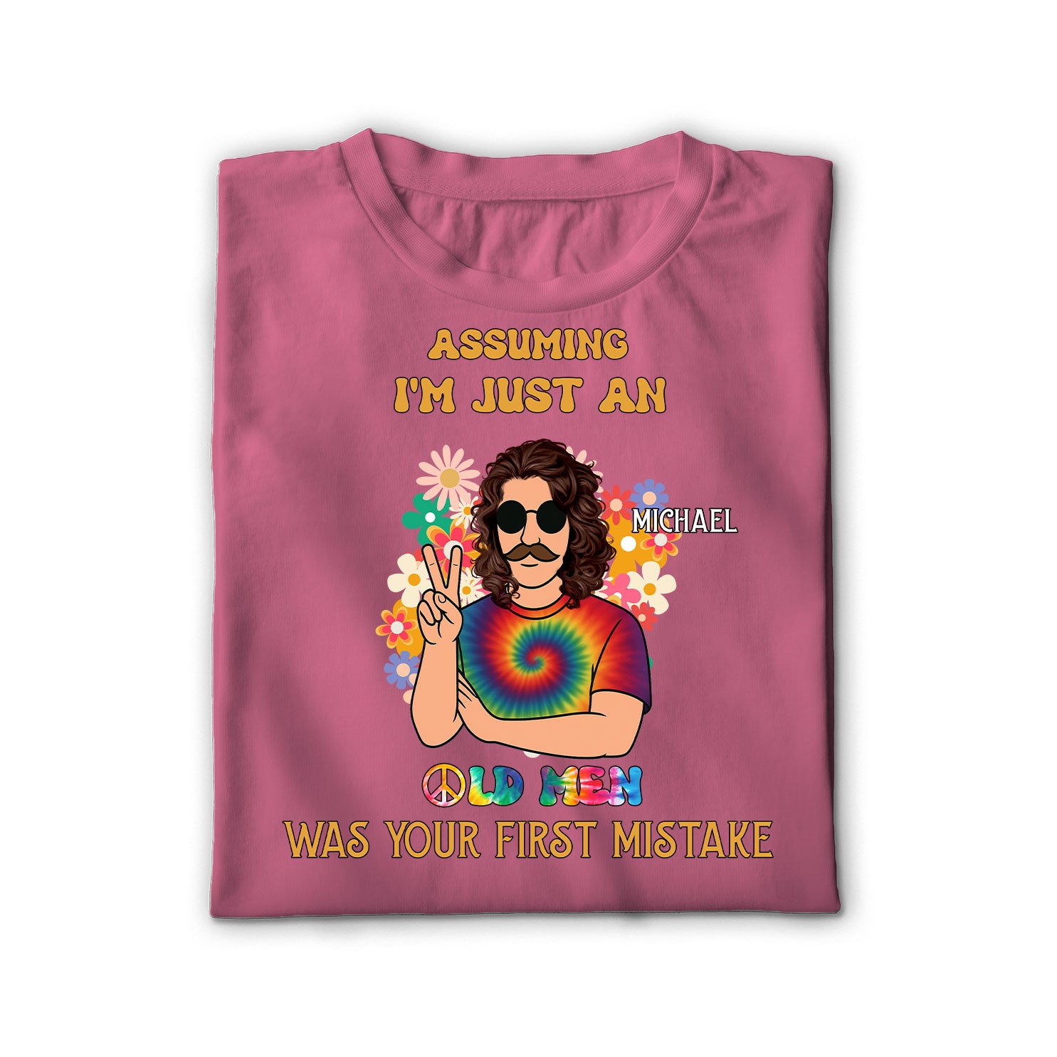 Groovy Old Man Energy Unisex Shirt