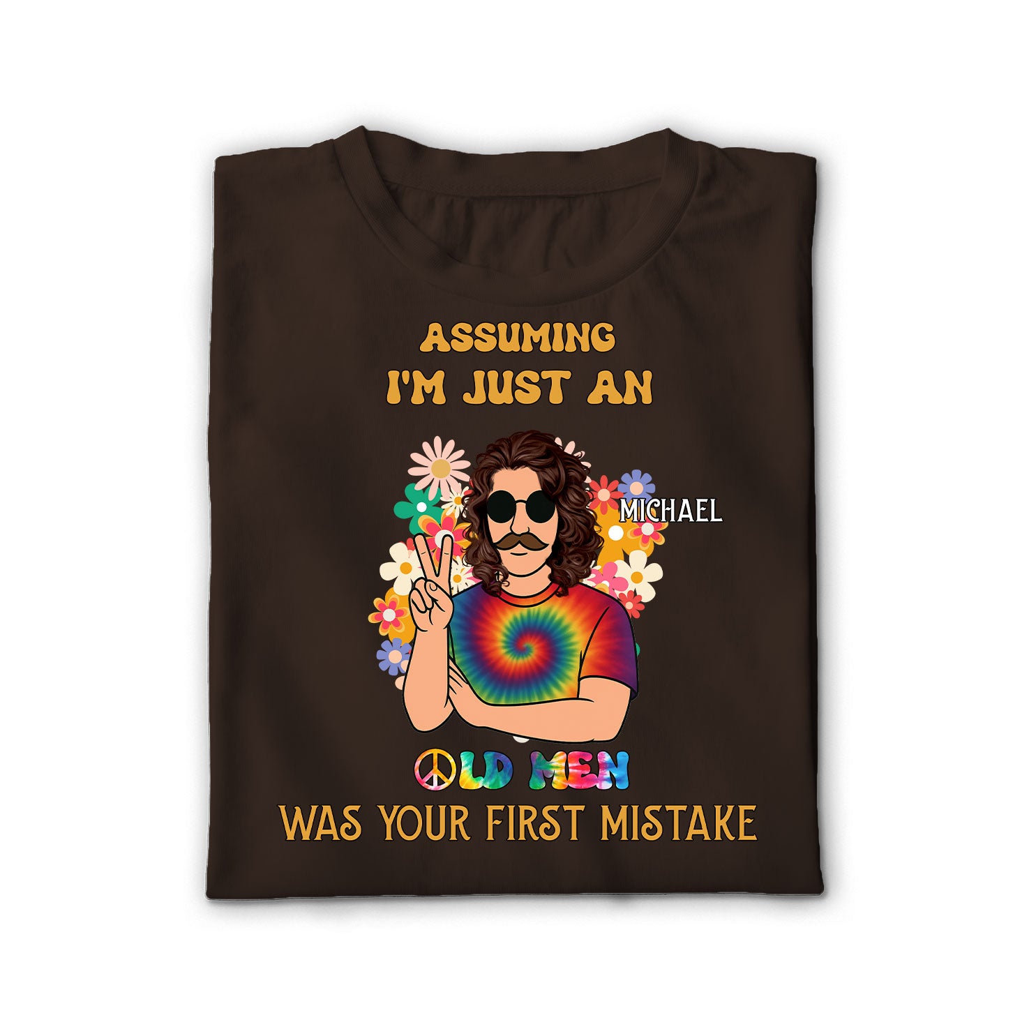 Groovy Old Man Energy Unisex Shirt