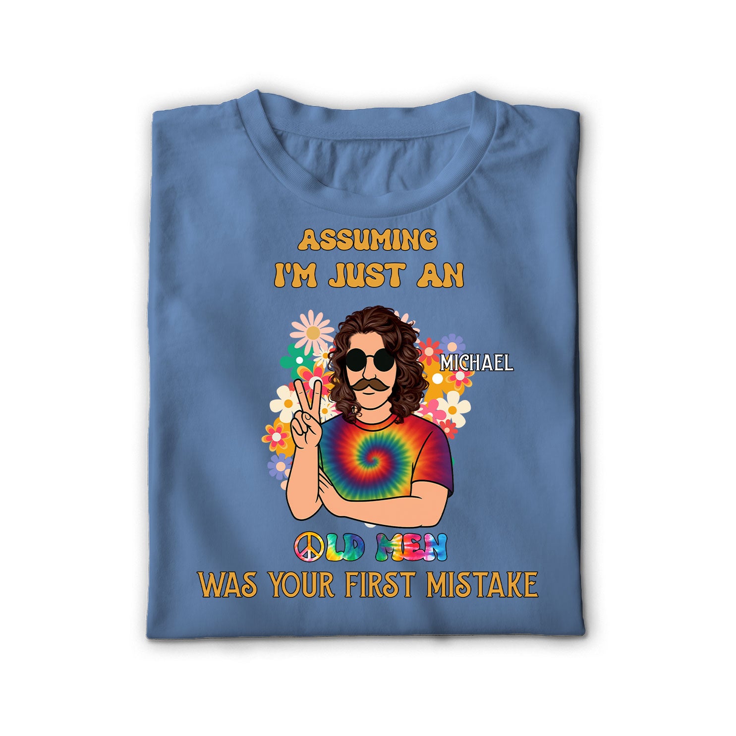 Groovy Old Man Energy Unisex Shirt