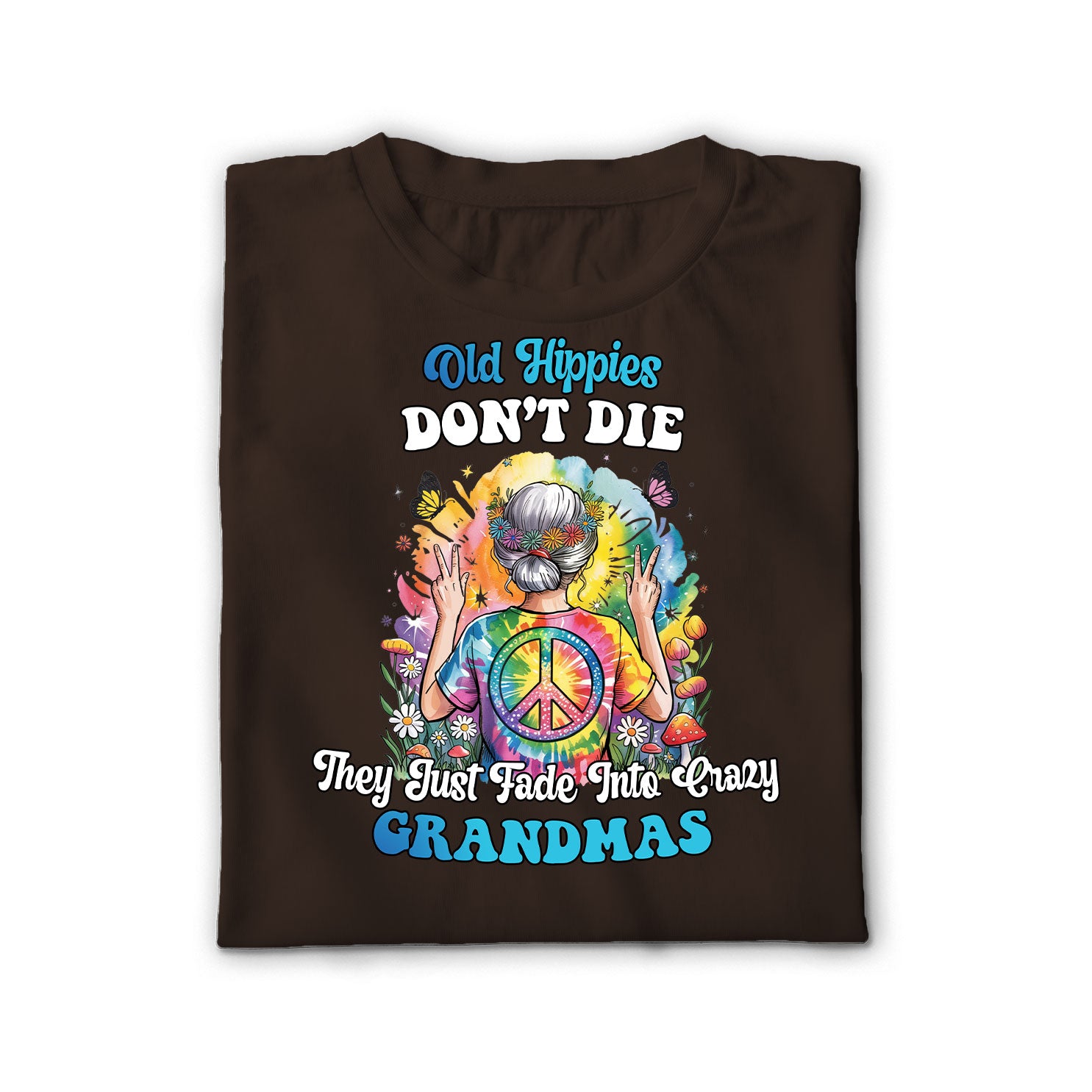 Old Hippie Grandma Unisex Shirt
