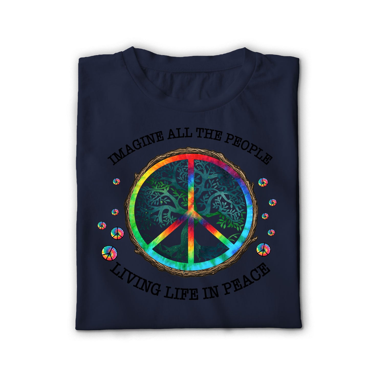 Imagine All the People Living Life in Peace Unisex Shirt
