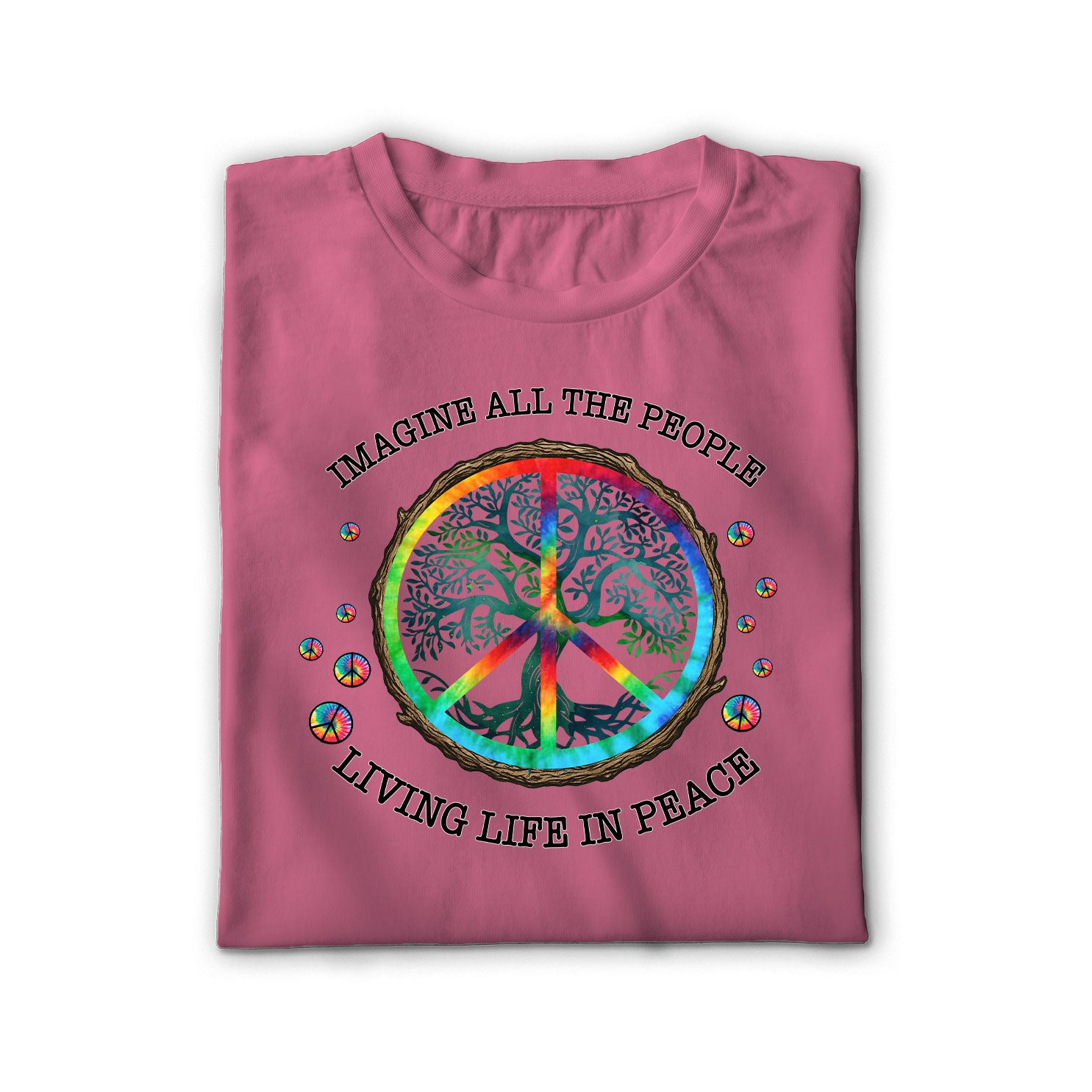 Imagine All the People Living Life in Peace Unisex Shirt