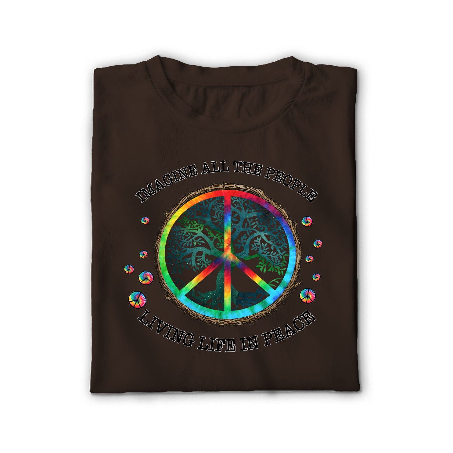 Imagine All the People Living Life in Peace Unisex Shirt