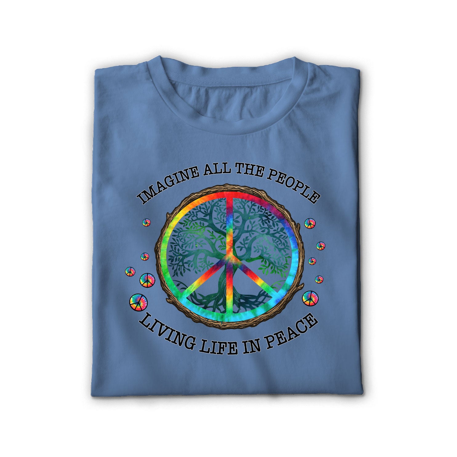 Imagine All the People Living Life in Peace Unisex Shirt
