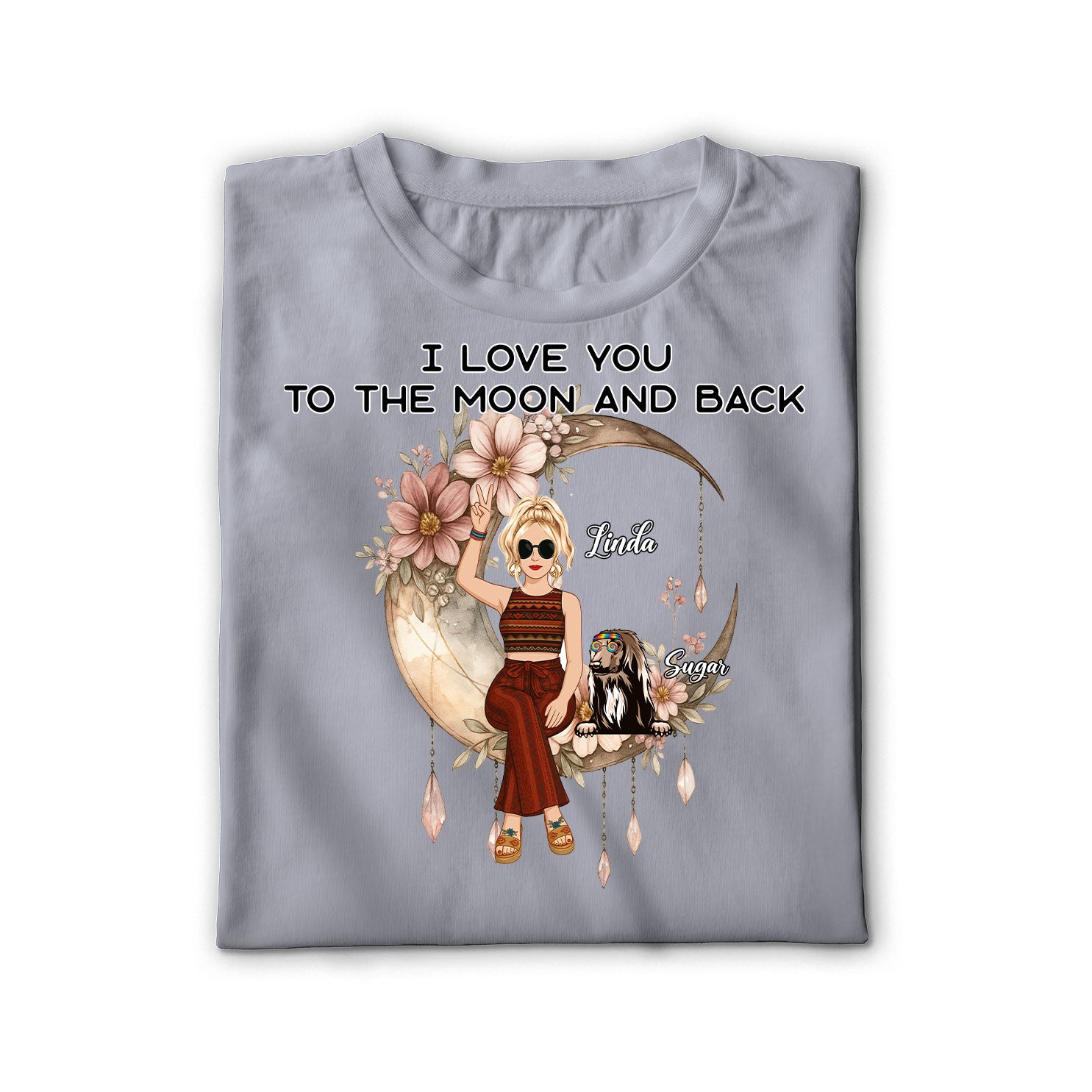 Peace, paws, and moonlight SDD100562 Shirt