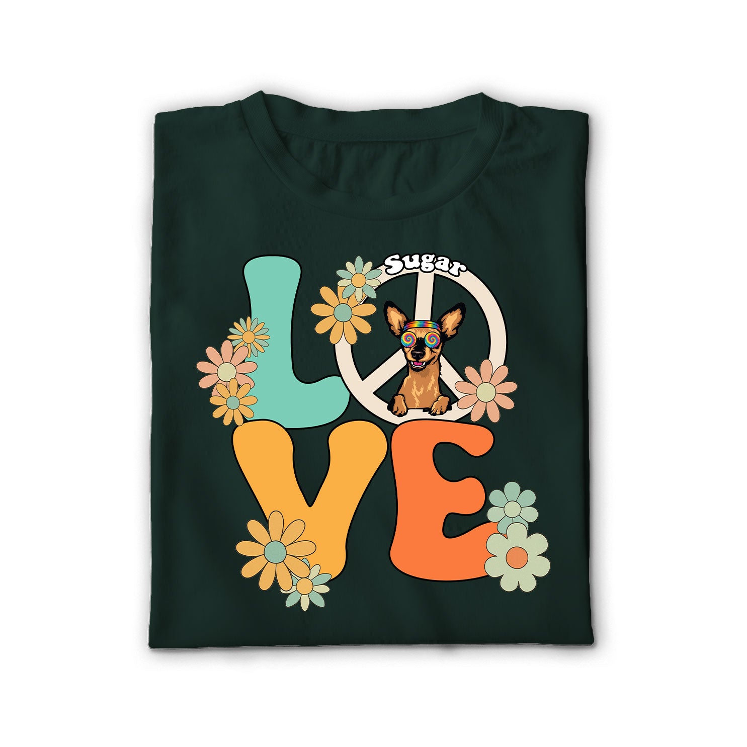 Groovy Dog Love Unisex Shirt