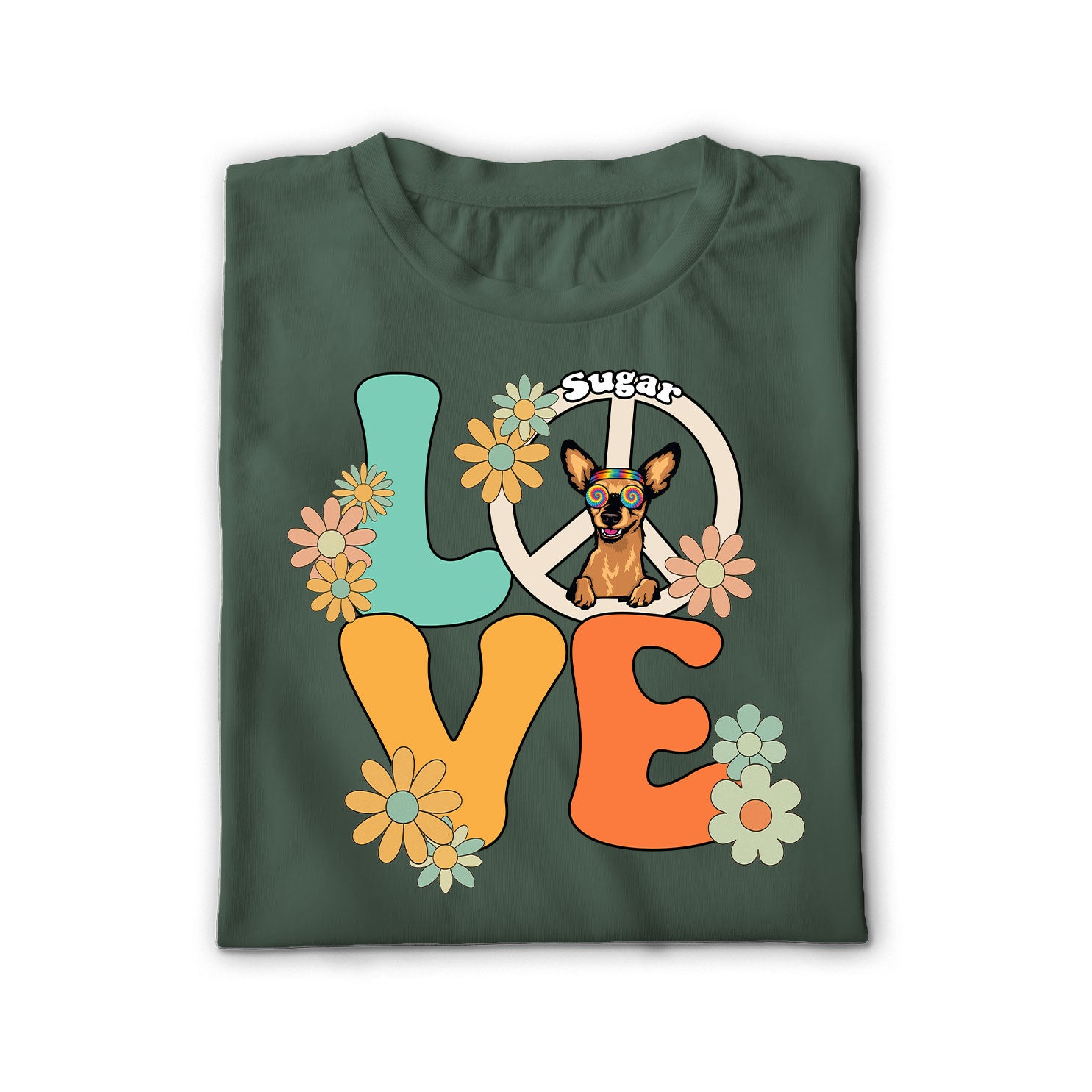 Groovy Dog Love Unisex Shirt