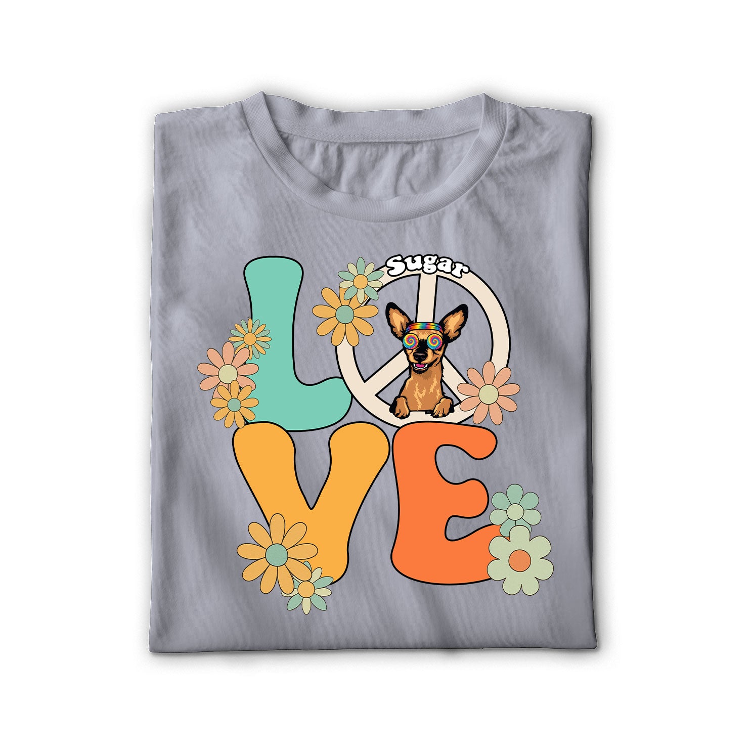 Groovy Dog Love Unisex Shirt