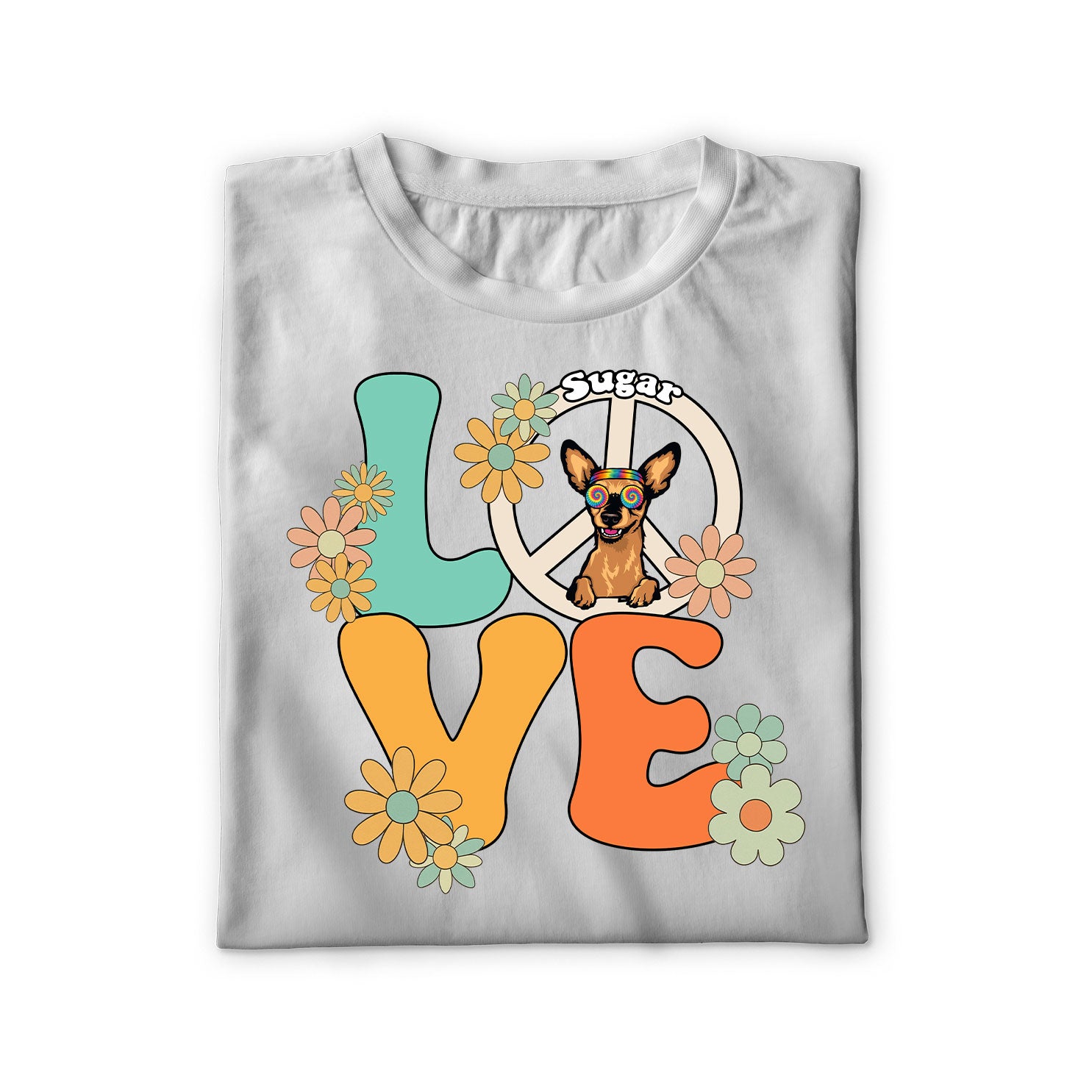 Groovy Dog Love Unisex Shirt