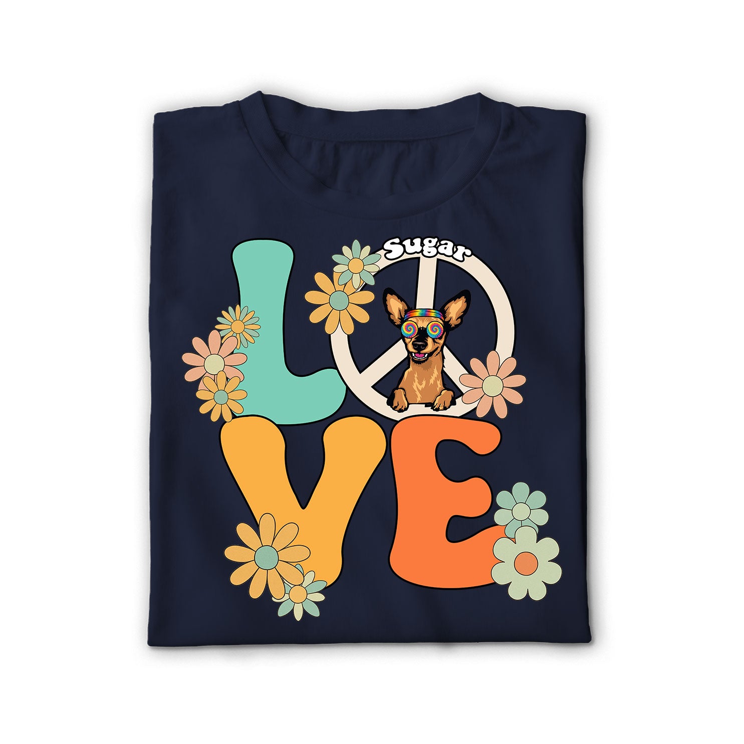 Groovy Dog Love Unisex Shirt