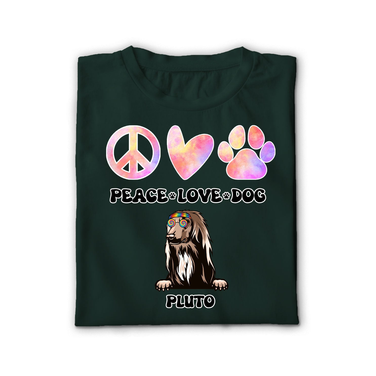Peace, love and dog Unisex Shirt