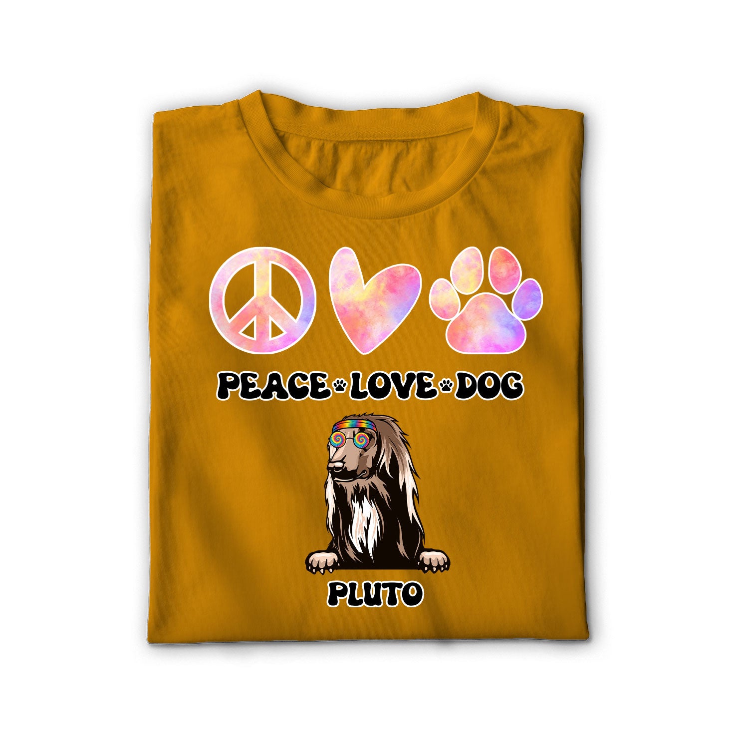 Peace, love and dog Unisex Shirt
