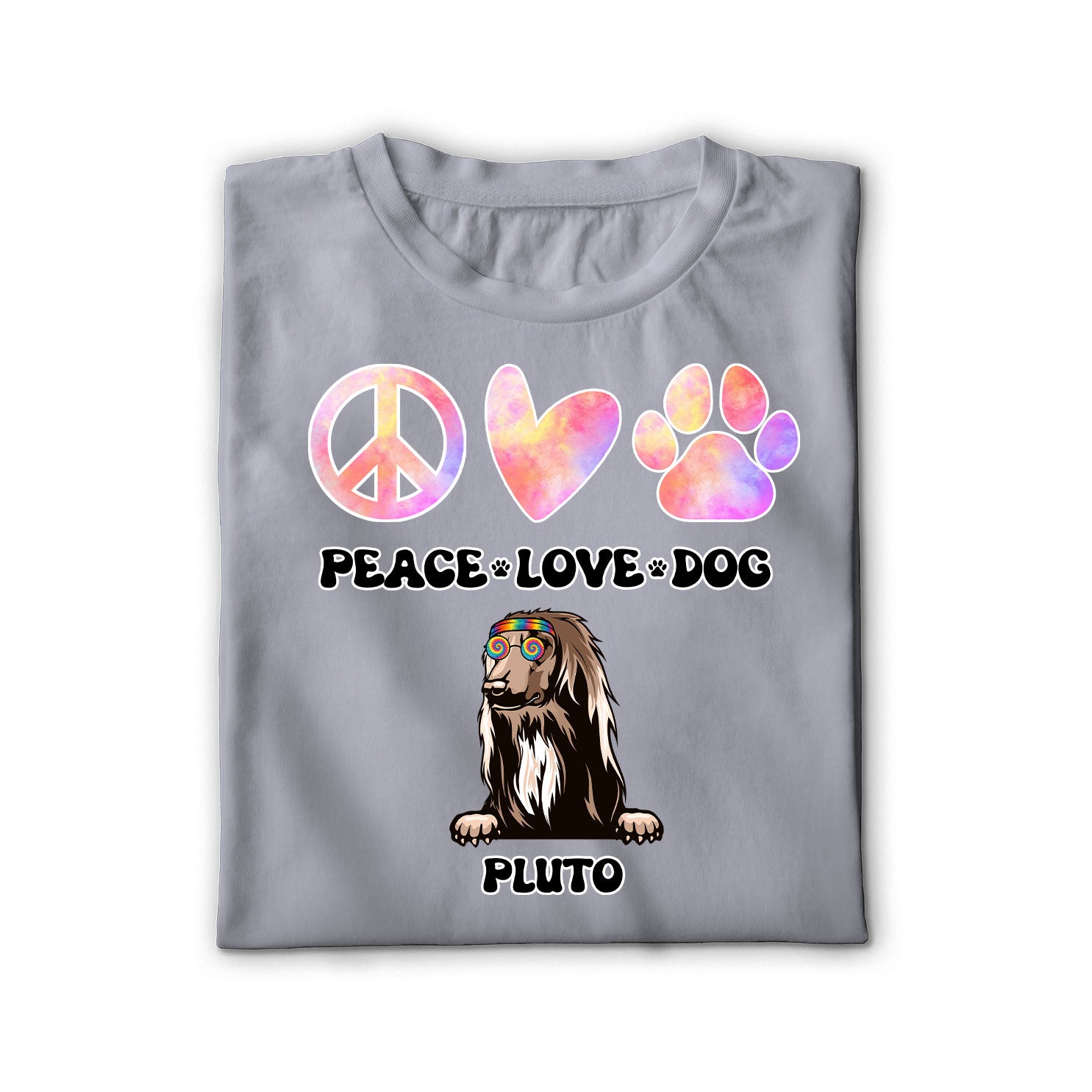 Peace, love and dog Unisex Shirt