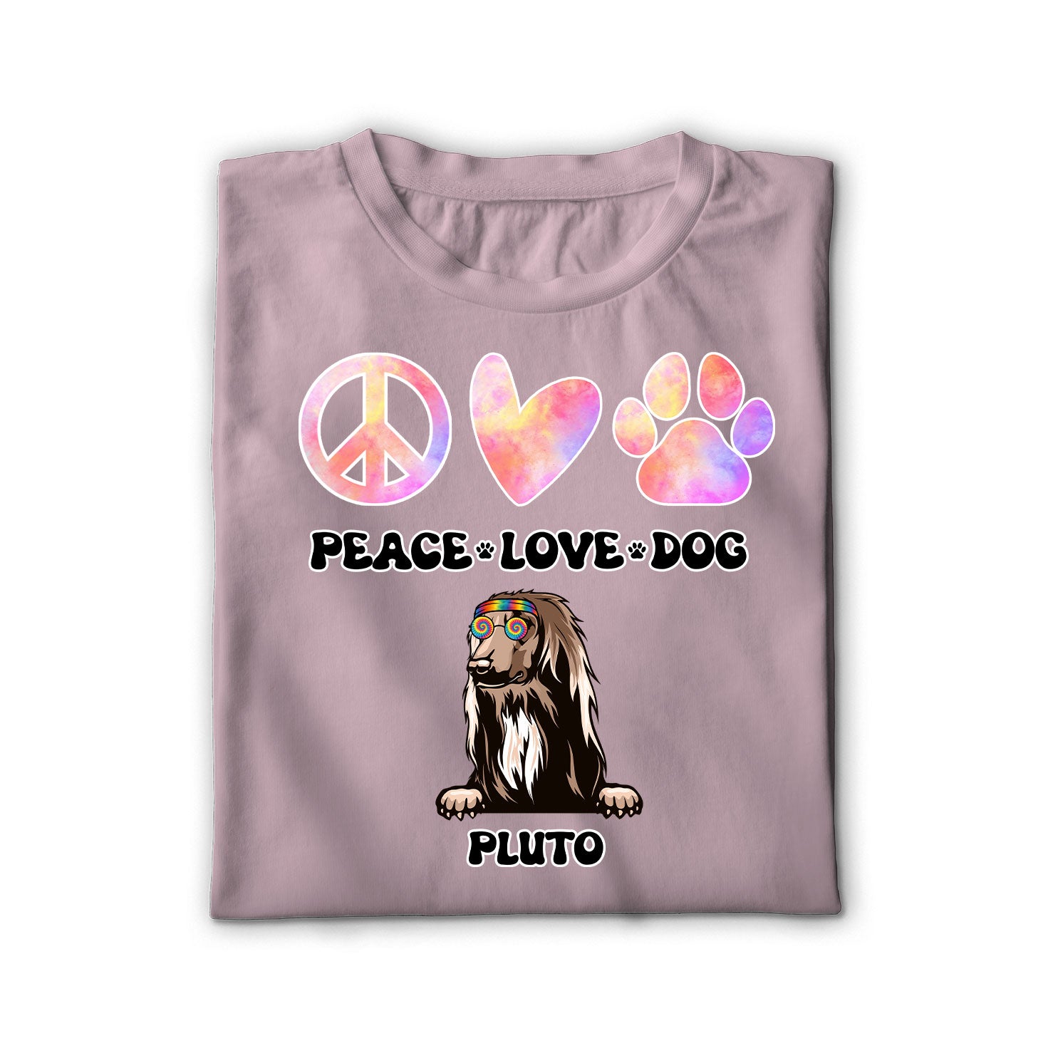 Peace, love and dog Unisex Shirt