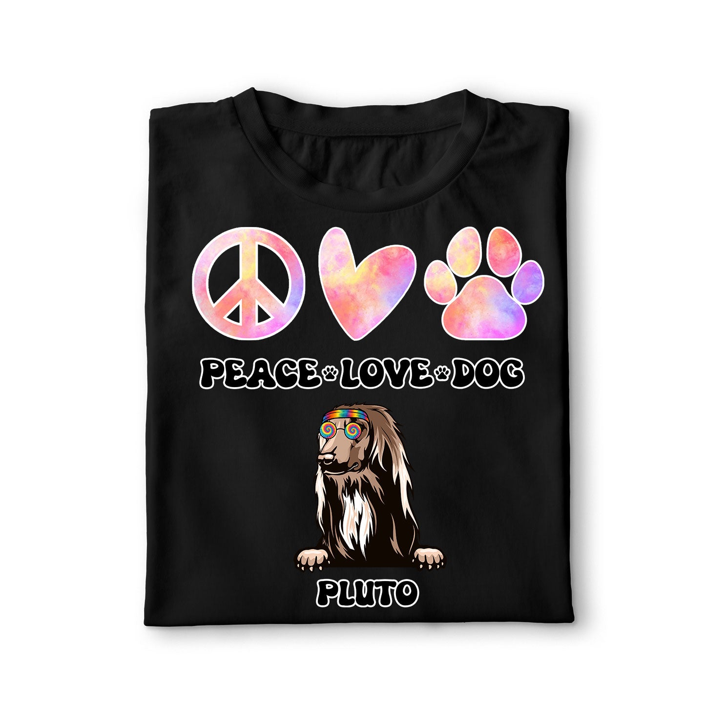 Peace, love and dog Unisex Shirt
