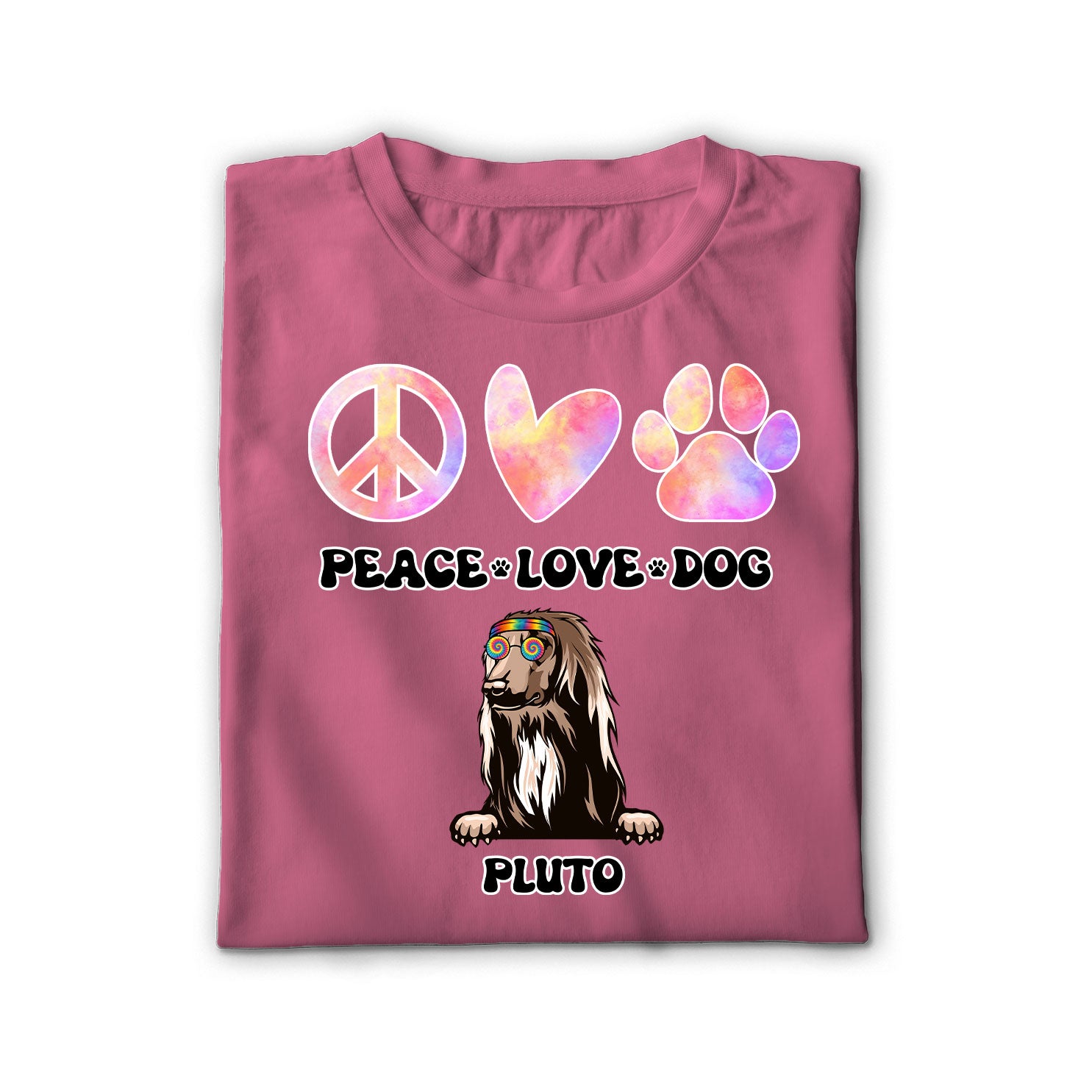 Peace, love and dog Unisex Shirt
