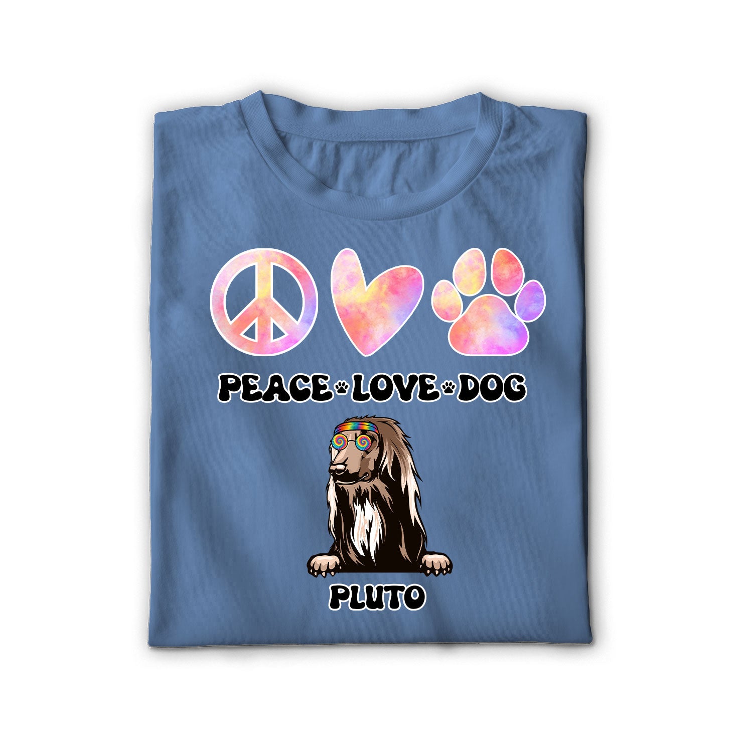 Peace, love and dog Unisex Shirt
