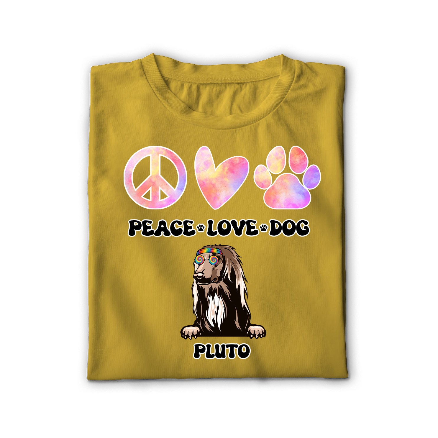 Peace, love and dog Unisex Shirt