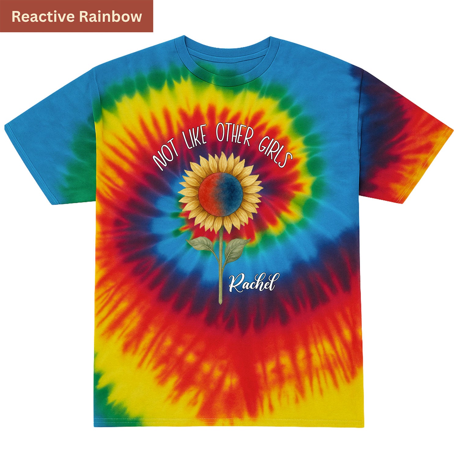 Sunflower Premium Tie-dye Unisex Shirt