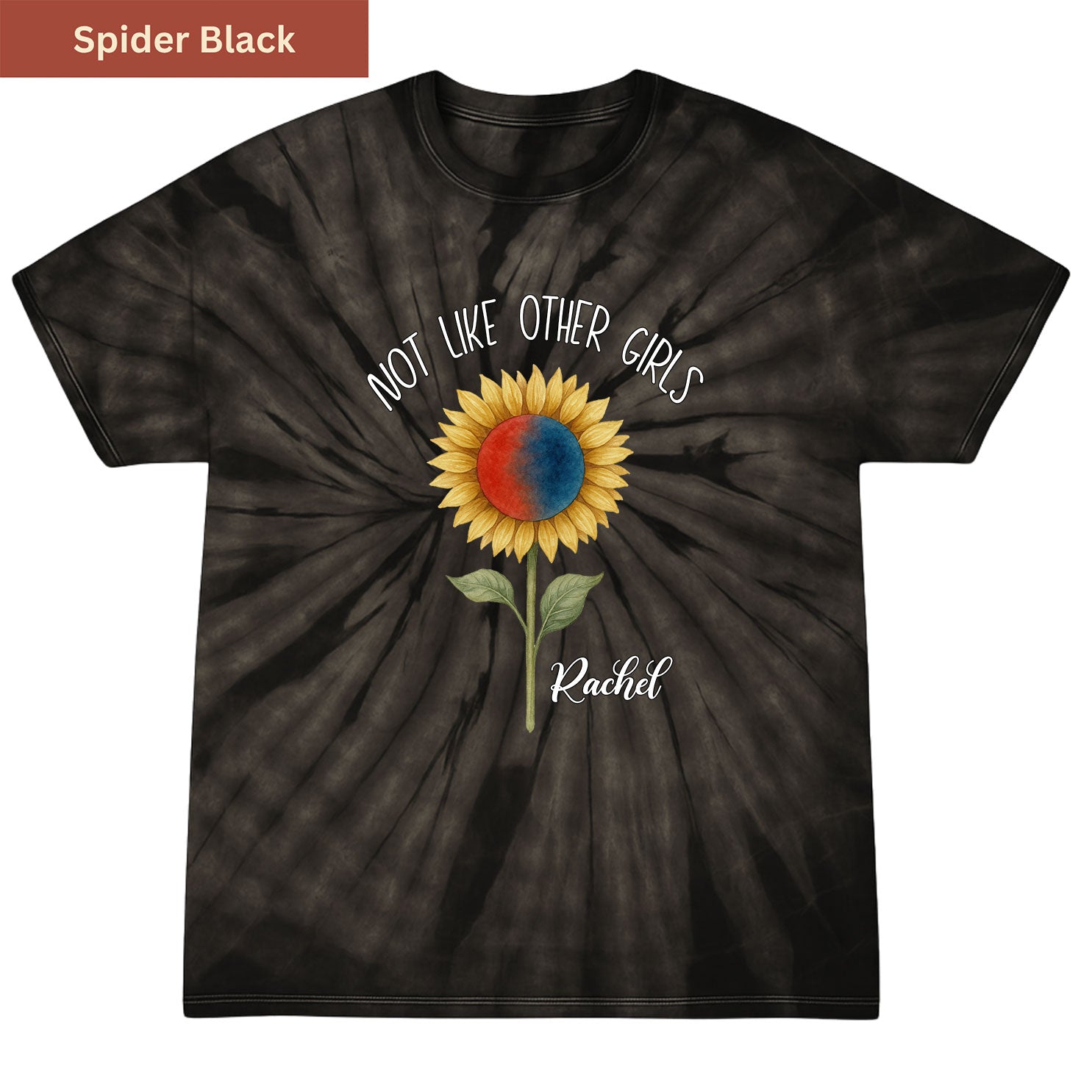 Sunflower Premium Tie-dye Unisex Shirt