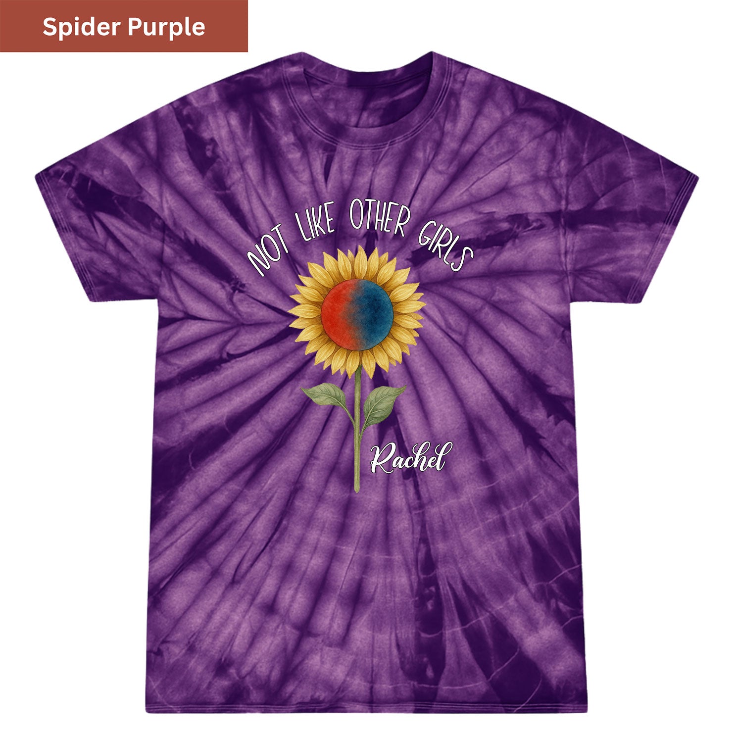Sunflower Premium Tie-dye Unisex Shirt
